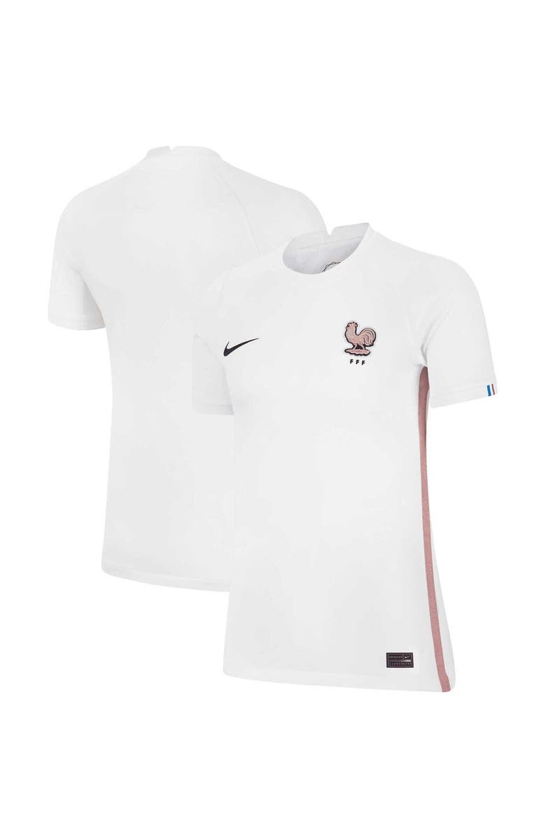 Nike Women's Nike White France Women's National Team 2022/23 Away Replica Blank Jersey, Main, color,