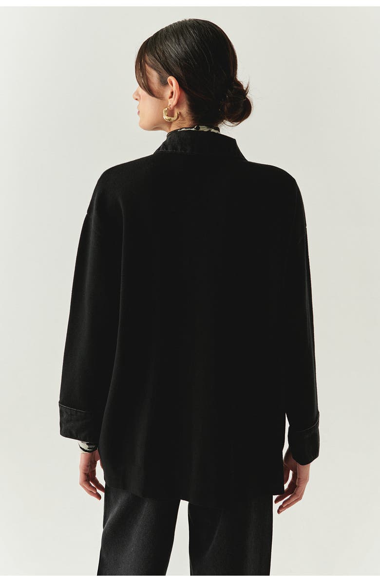 Exquise Cielo Knit Cardigan, Alternate, color, Black