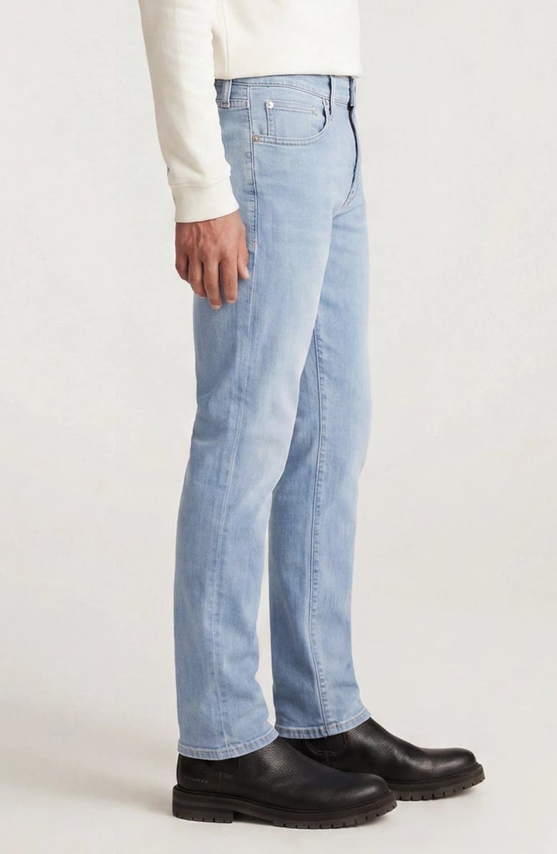 Mavi Jeans Jake Slim Leg Jeans, Alternate, color, Bleached Supermove