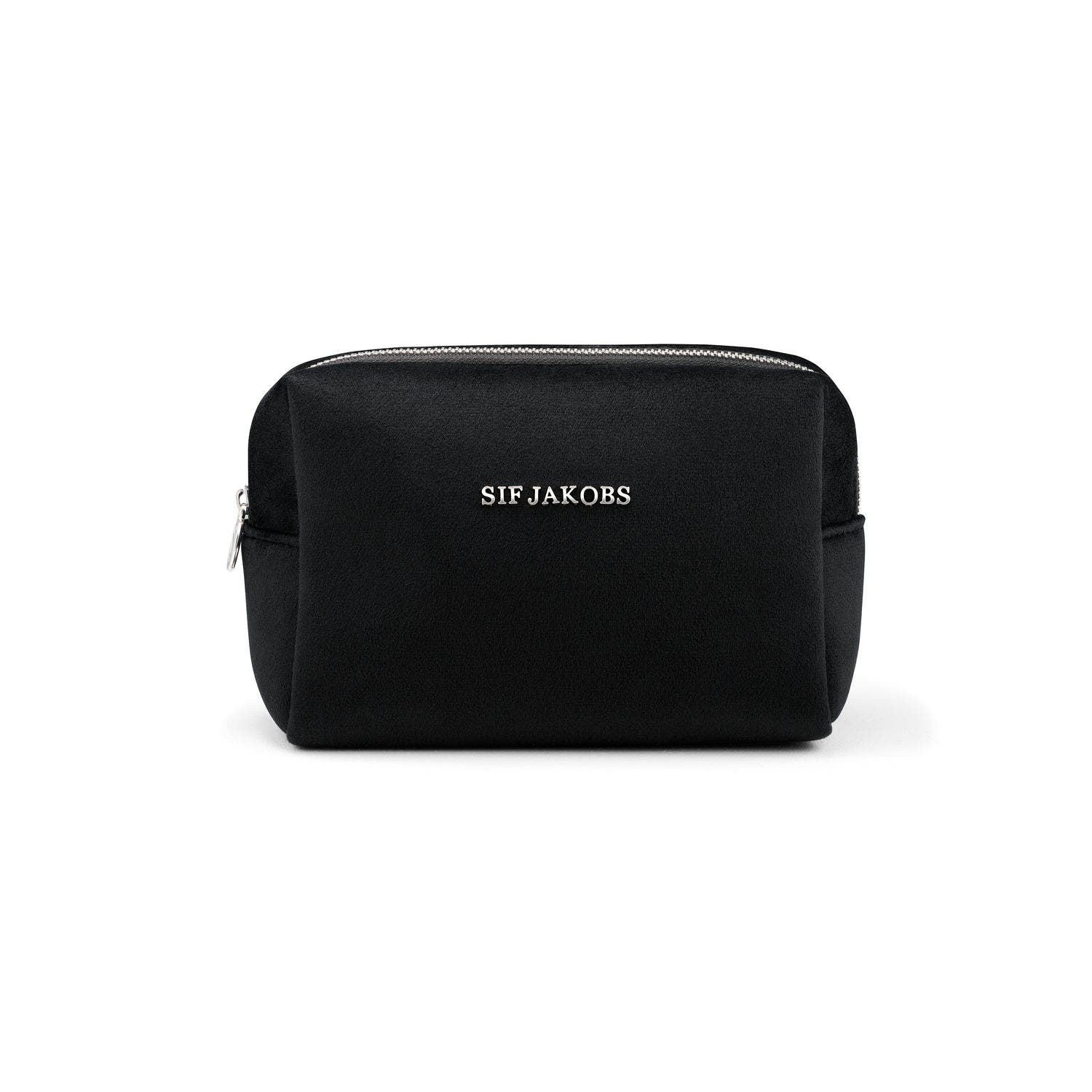 Sif Jakobs Jewellery Cosmetic bag Piccolo in Black, Alternate, color, Black