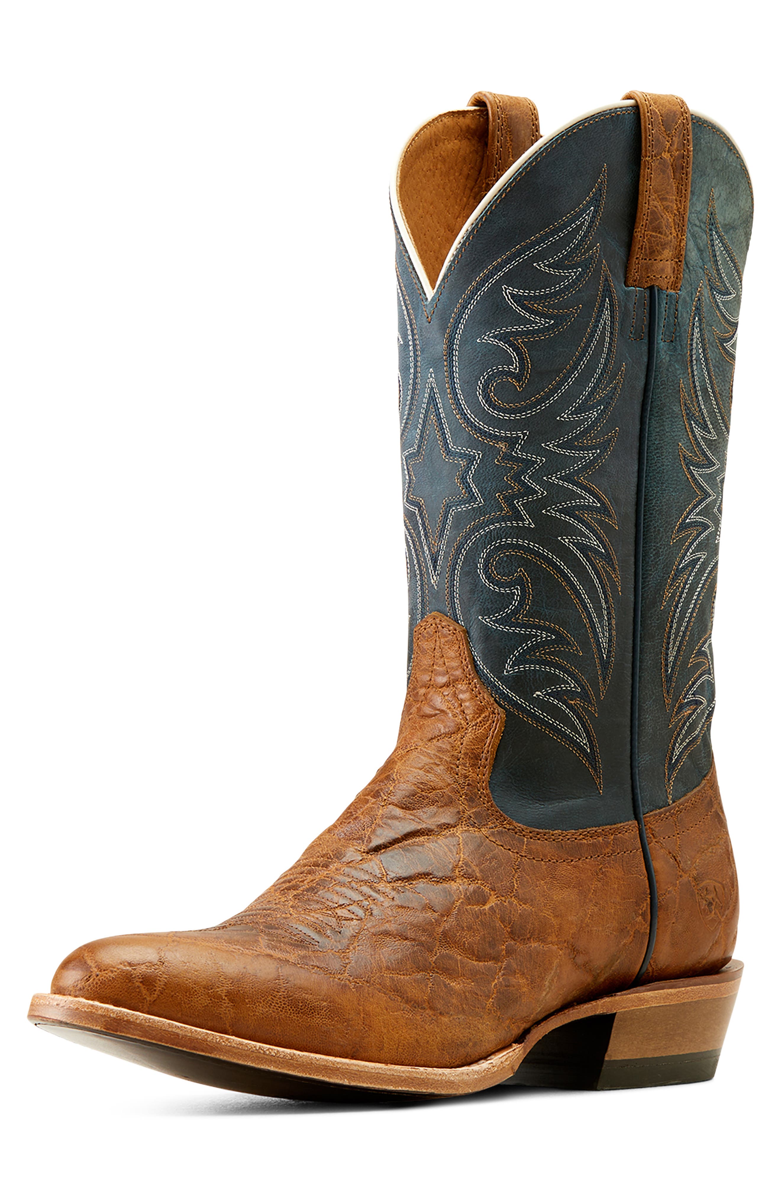 Bankroll Western Boot, Alternate, color, BROWN