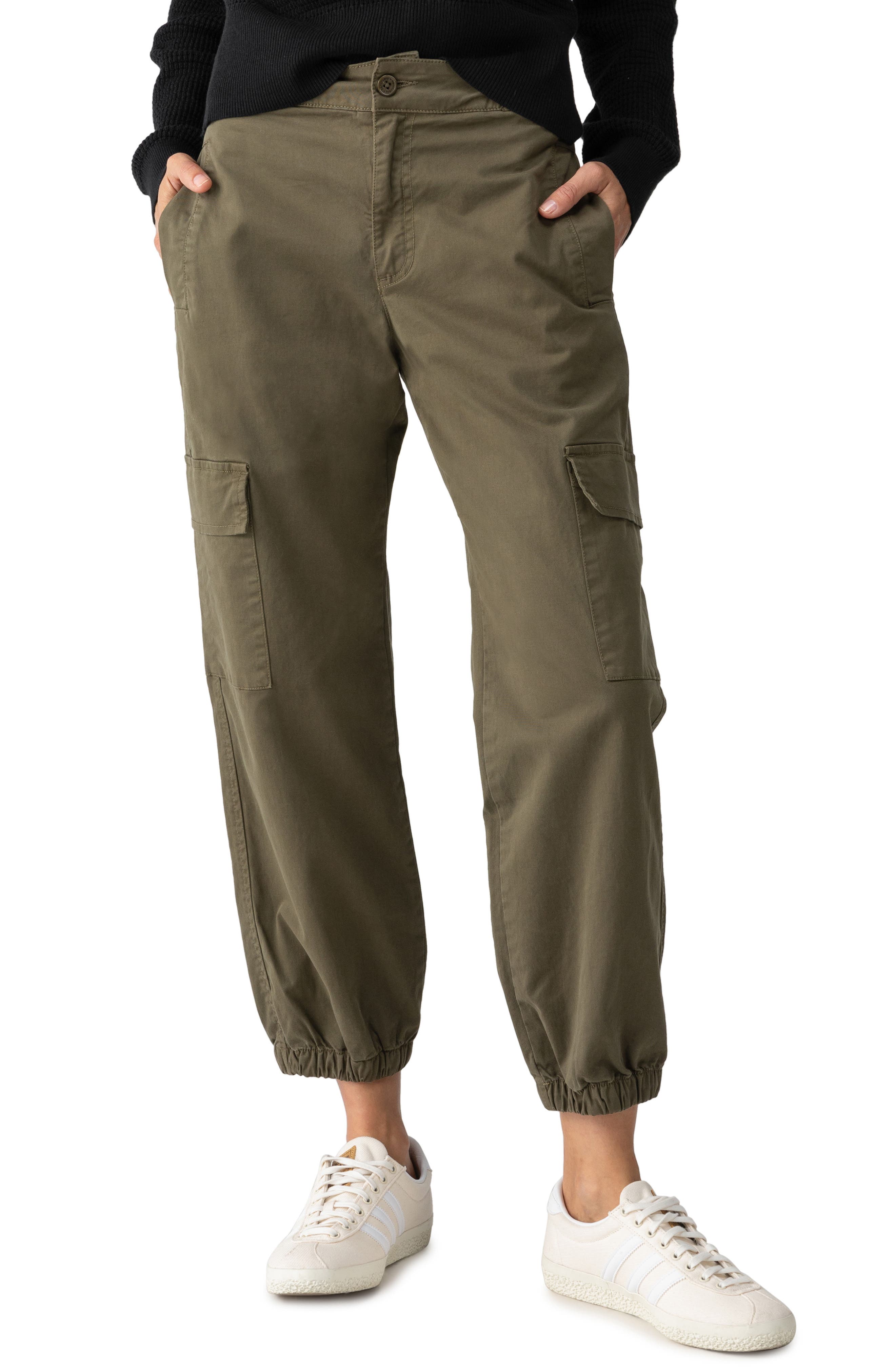 Sanctuary Take Over Stretch Cotton Cargo Joggers