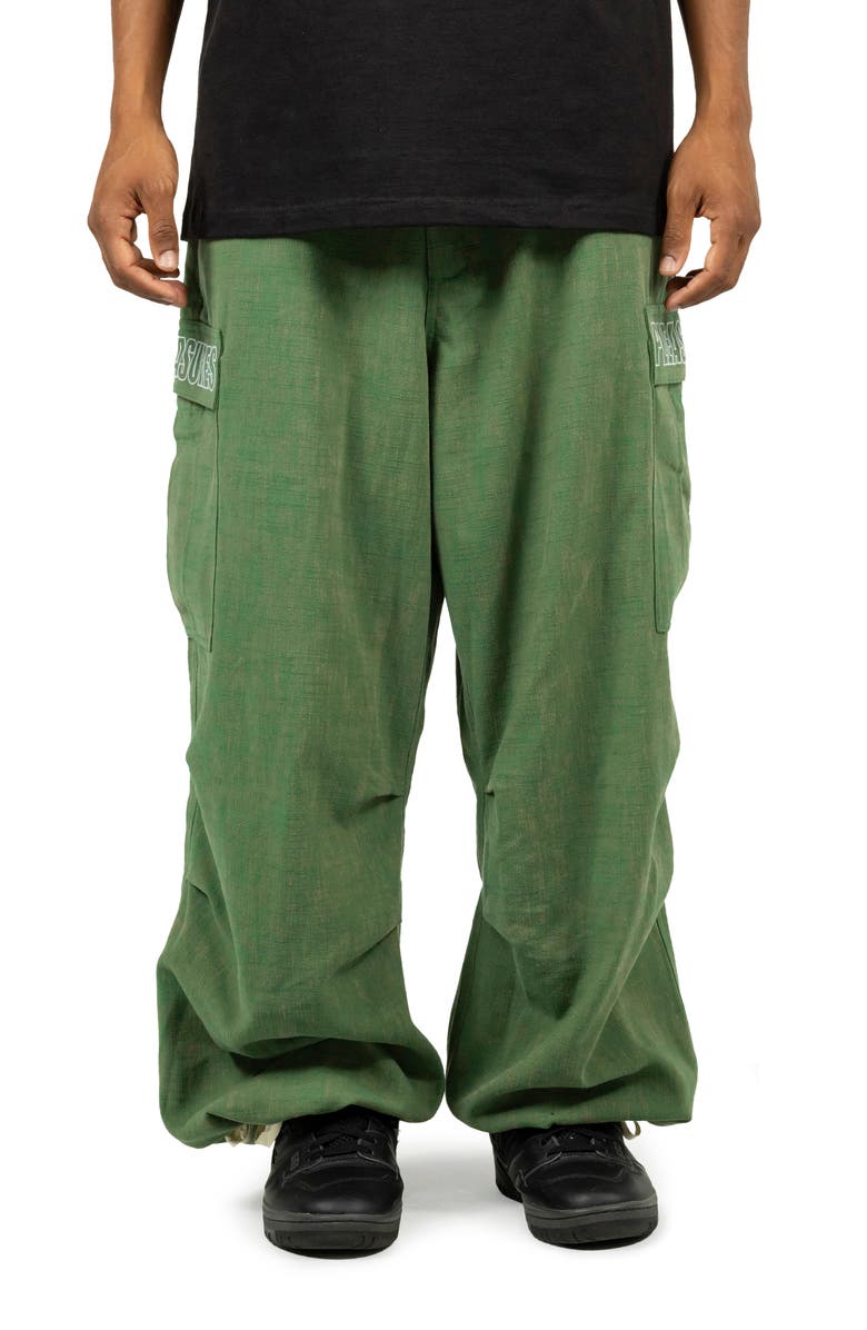 PLEASURES Vistor Wide Fit Cargo Pants, Main, color, 