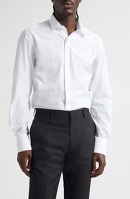 TOM FORD Classic Fit Cotton Poplin Button-Up Shirt