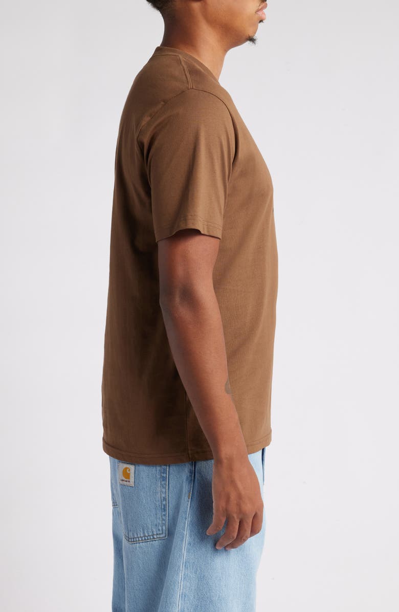 Carhartt Work In Progress Move On Up Organic Cotton Graphic T-Shirt, Alternate, color, Chocolate / Black