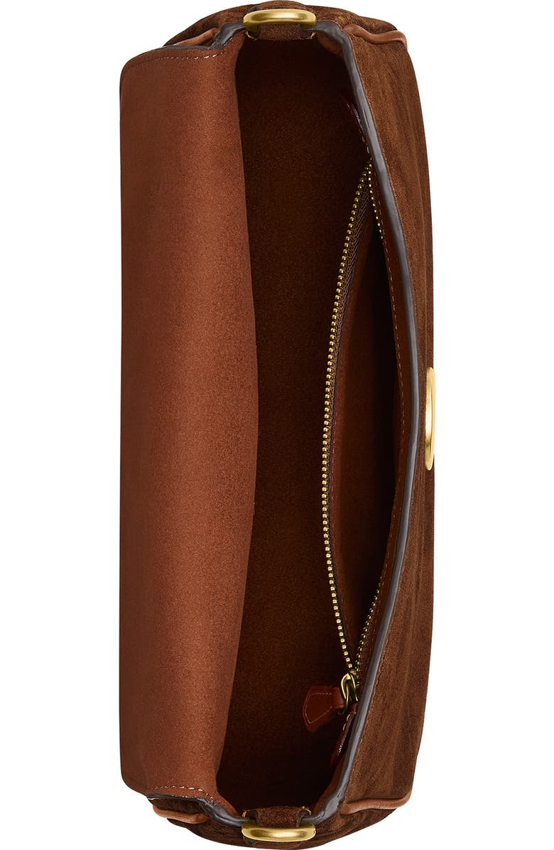 COACH Tabby Soft Suede Shoulder Bag, Alternate, color,