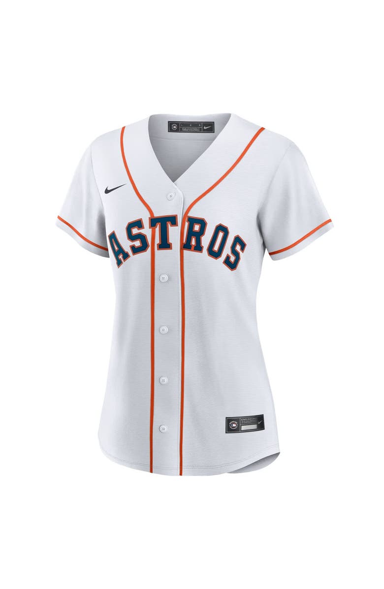 Nike Women's Nike Alex Bregman White Houston Astros Home Replica Player Jersey, Alternate, color, 