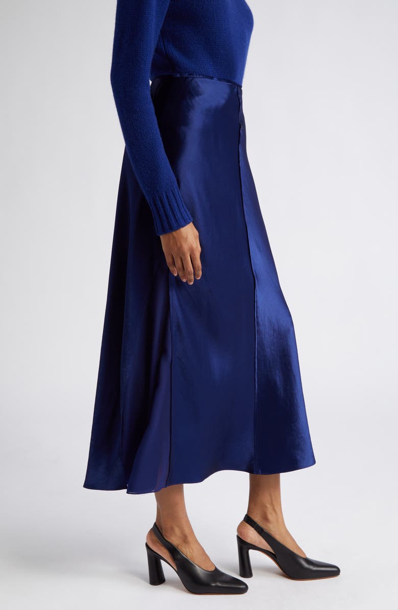 Vince Mixed Media Panelled Skirt, Alternate, color,