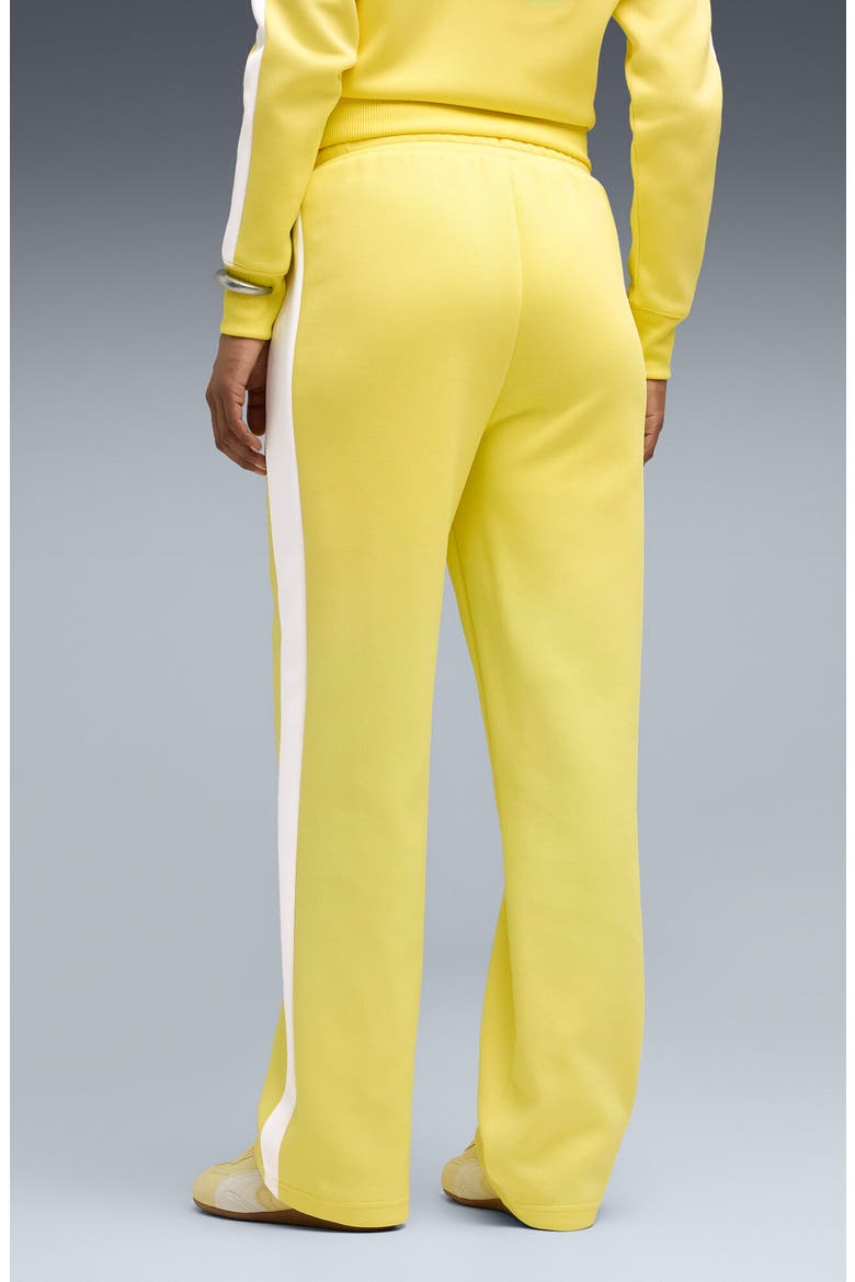 T7 Always On Straight Leg Track Pants, Alternate, color, LEMON MERINGUE