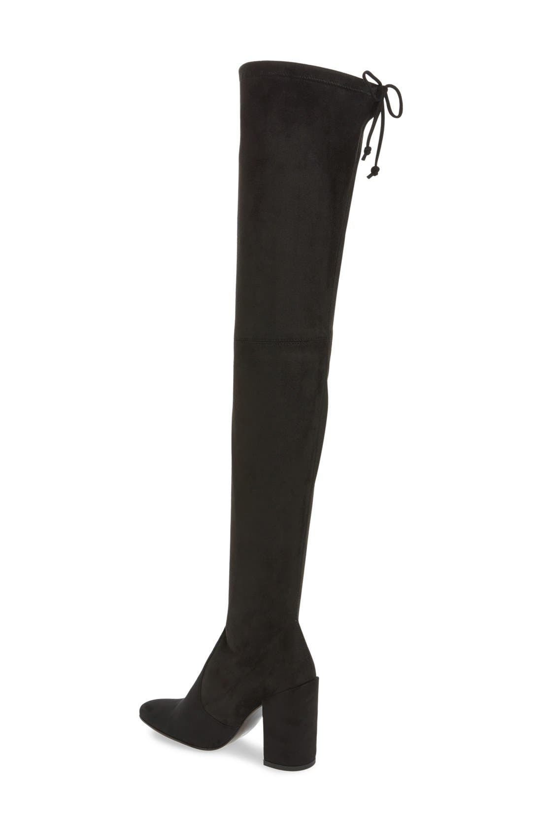 Stuart Weitzman 'All Legs' Thigh High Boot, Alternate, color, 