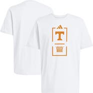 adidas Men's adidas White Tennessee Volunteers Basketball T-Shirt