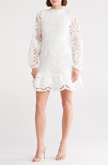 Nsr Lace Long Sleeve Dress