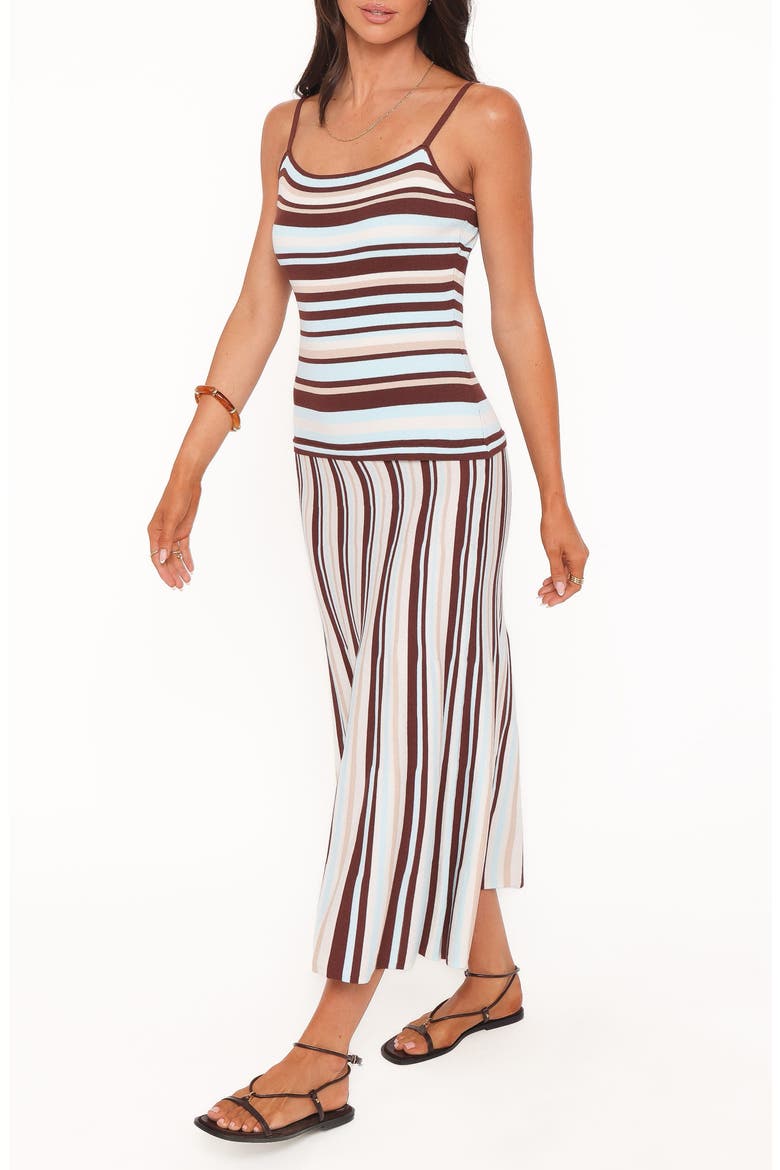 Karlin Maxi Dress, Alternate, color, BLUE STRIPE