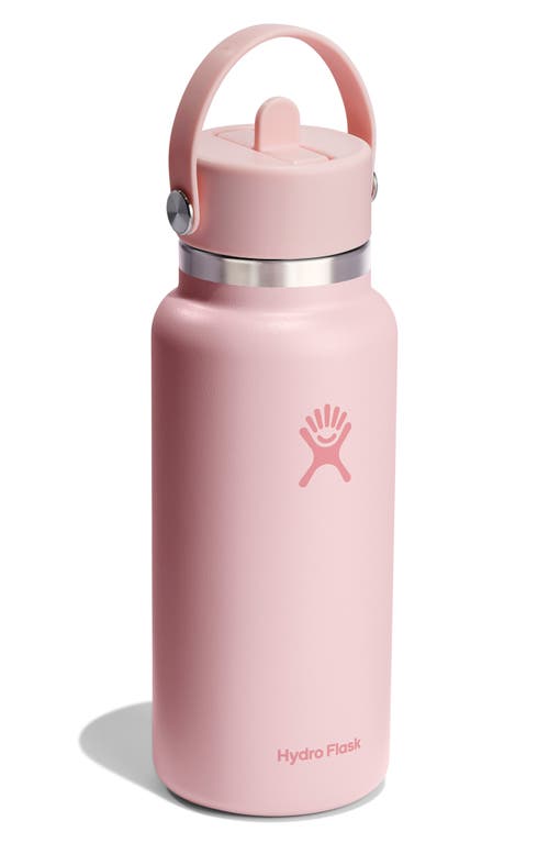 Hydro Flask 32-ounce Wide Mouth Flex Straw Cap Water Bottle In Trillium