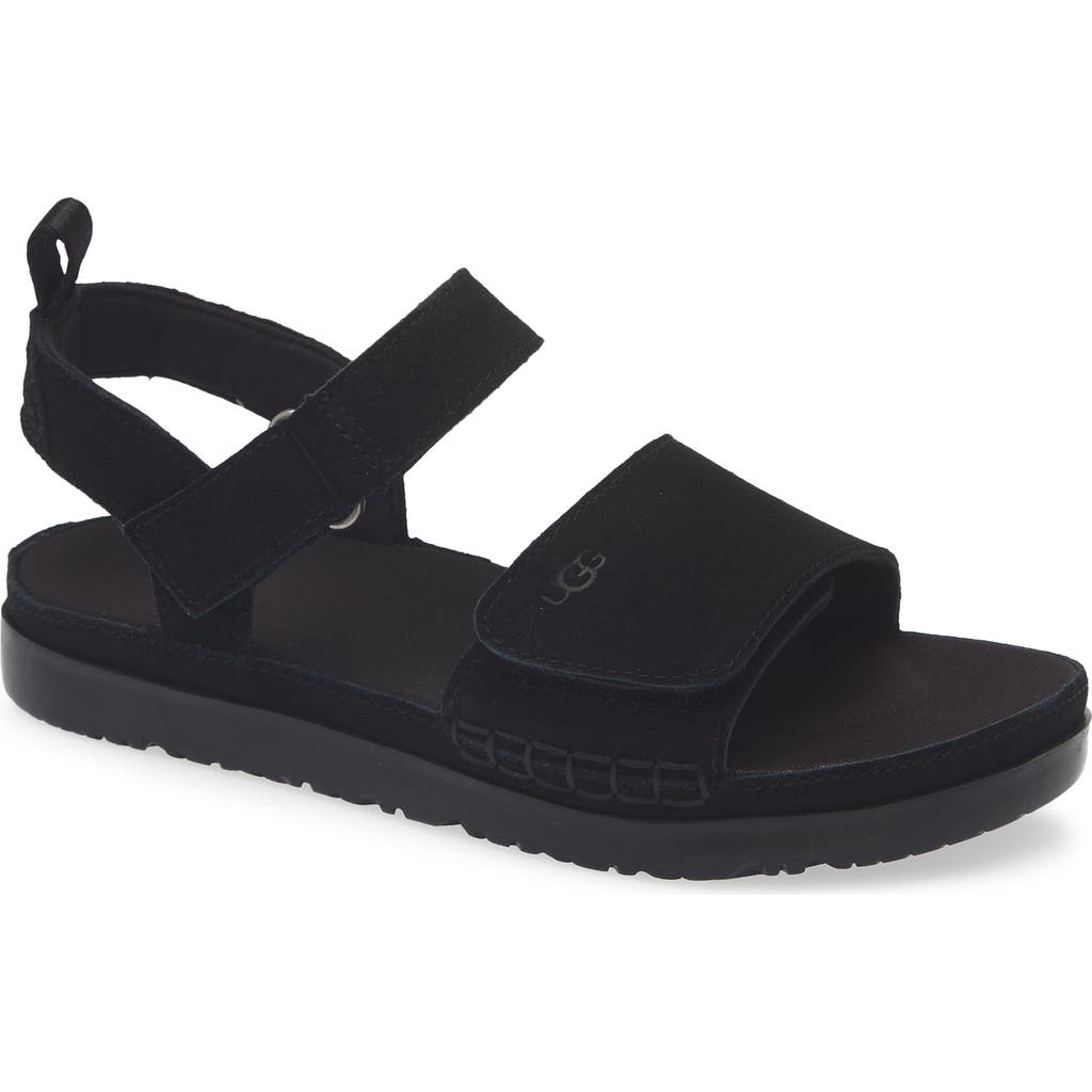 Ugg ® Kids' Goldenstar Platform Sandal In Black