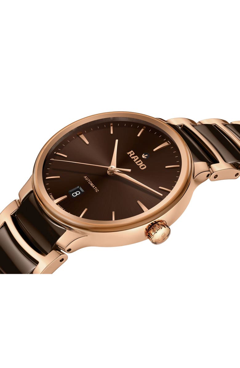 RADO Centrix Automatic Bracelet Watch, 39.5mm, Alternate, color,