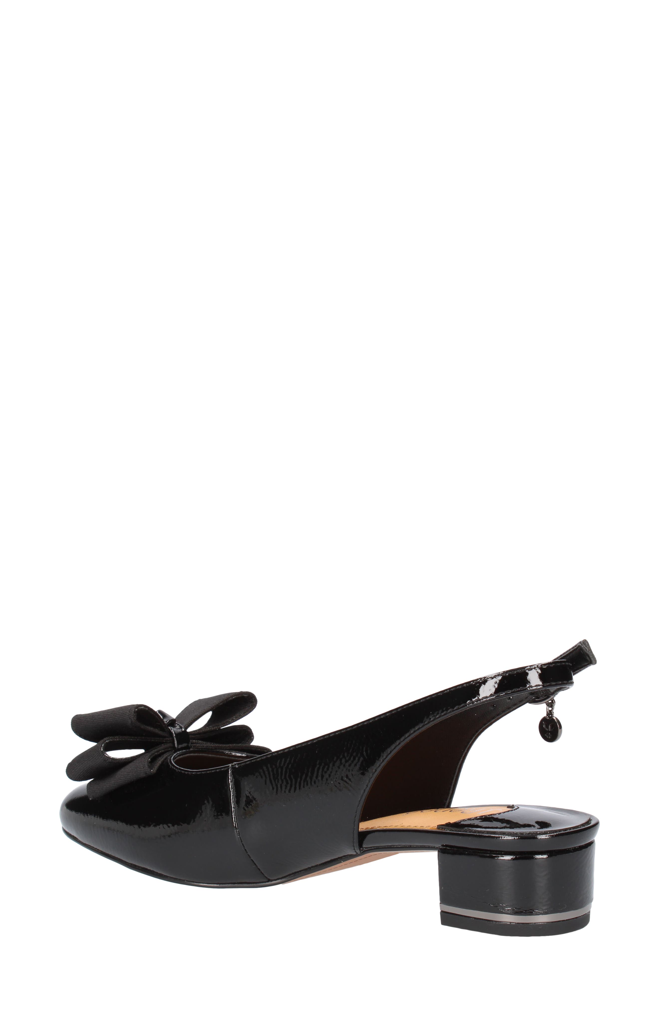 J. Reneé Tanay Slingback Pump, Alternate, color, Black