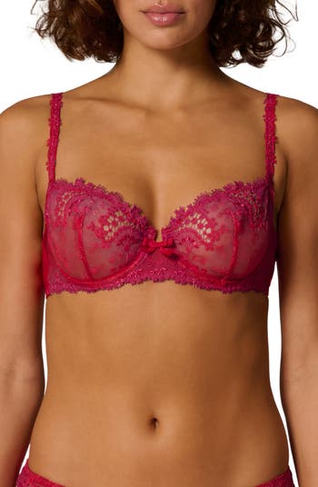 D65☆Simone Perele　シモーヌ ペレール Wish　ブラ　グレー Wish Sheer Demi – Simone Pérèle