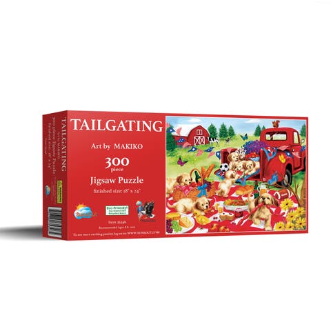 Tailgating 300 piece Jigsaw Puzzle for Adults