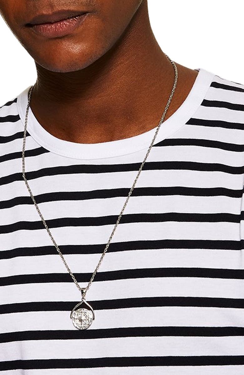 Topman Harry Stripe T-Shirt, Alternate, color, 