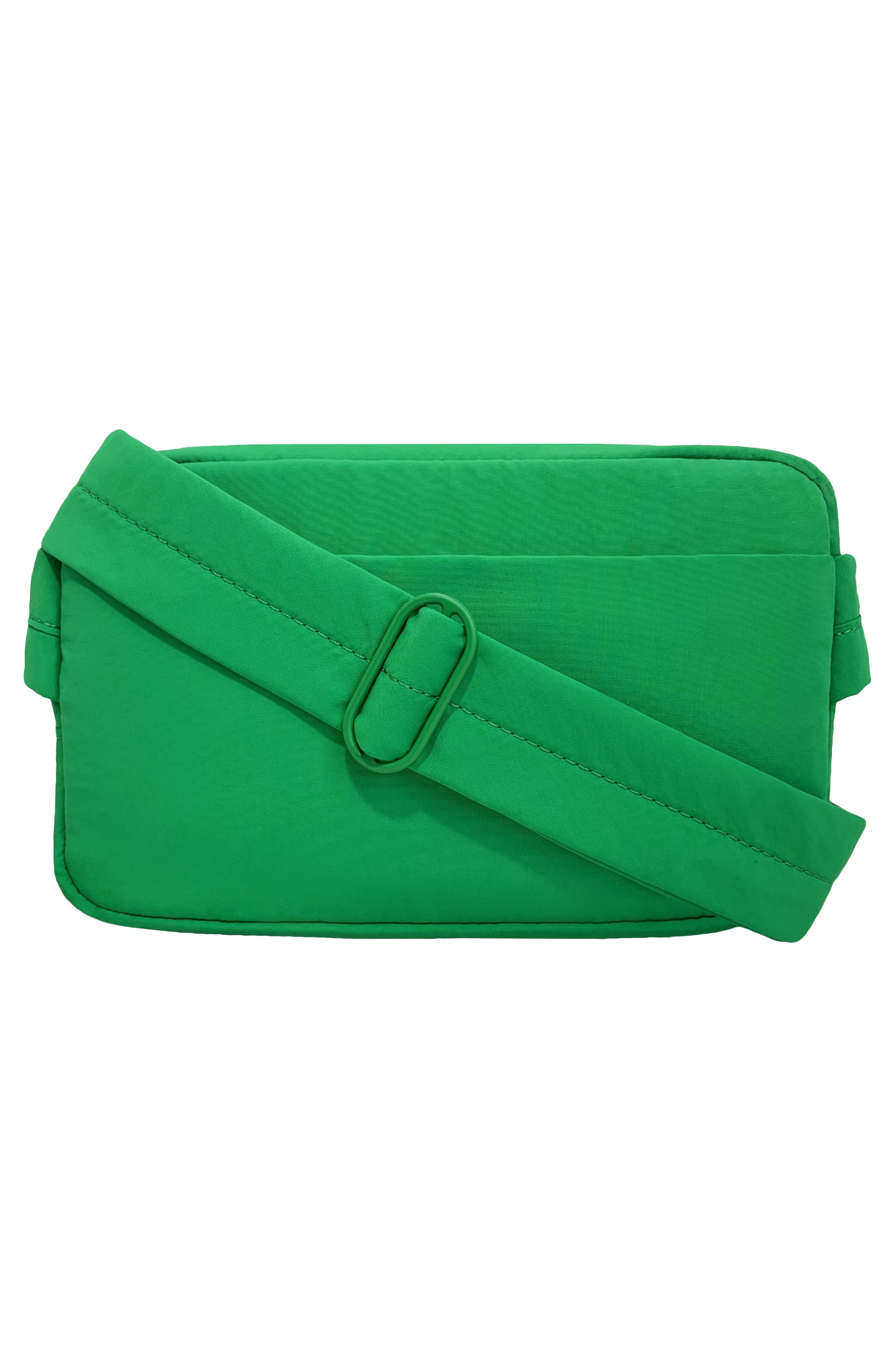 Emery Nylon Sling Crossbody Bag, Alternate, color, KELLY GREEN