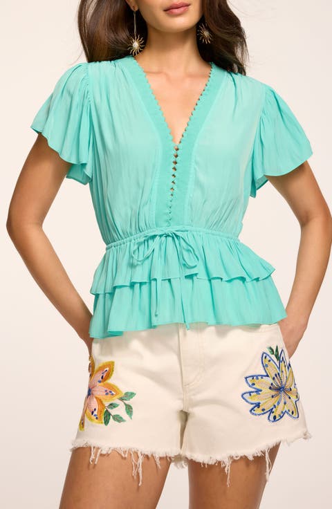 Emberly Peplum Shirt