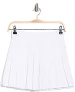 DKNY Court Piqué Pleated Tennis Skort