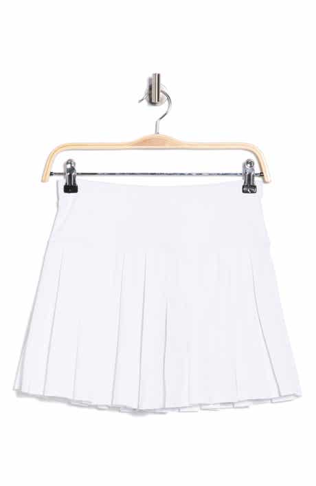 DKNY Court Piqué Pleated Tennis Skort