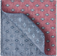 Brunello Cucinelli Silk pocket square with pattern