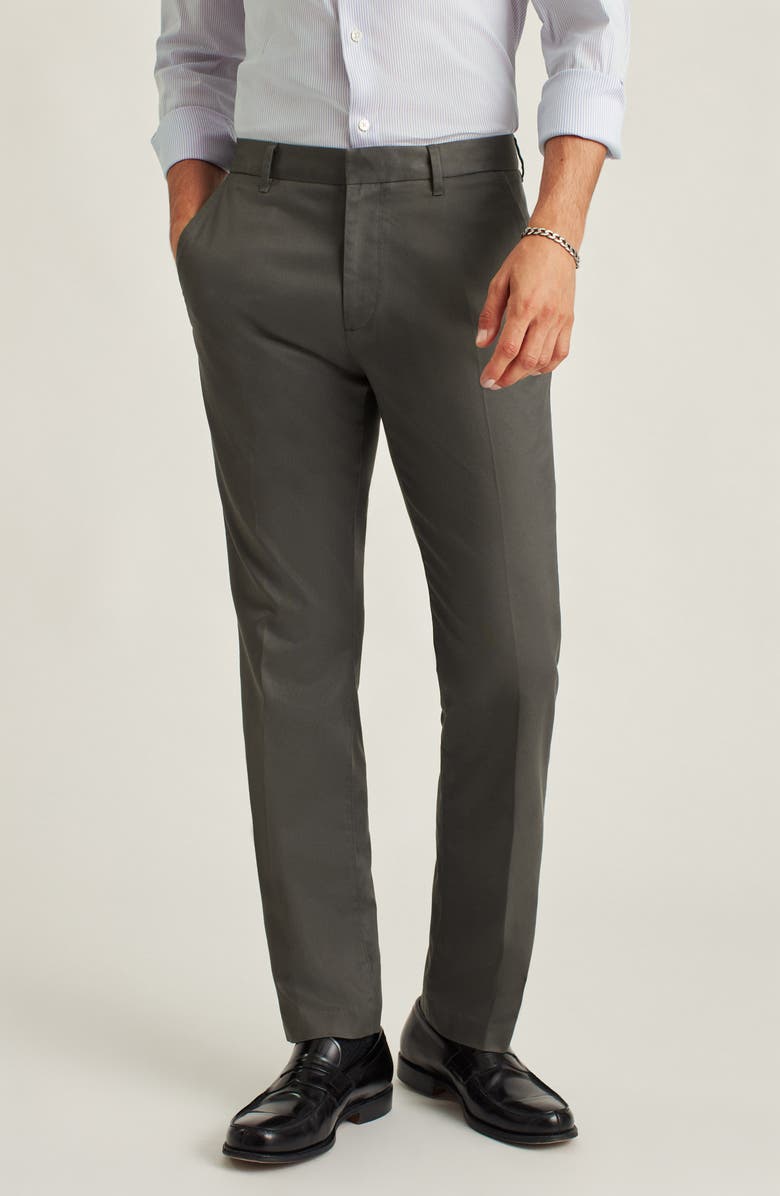 Bonobos Stretch Weekday Warrior Slim Fit Dress Pants, Main, color, Friday Slate