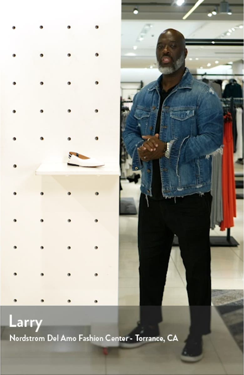 Delilah Slingback Flat, sales video thumbnail