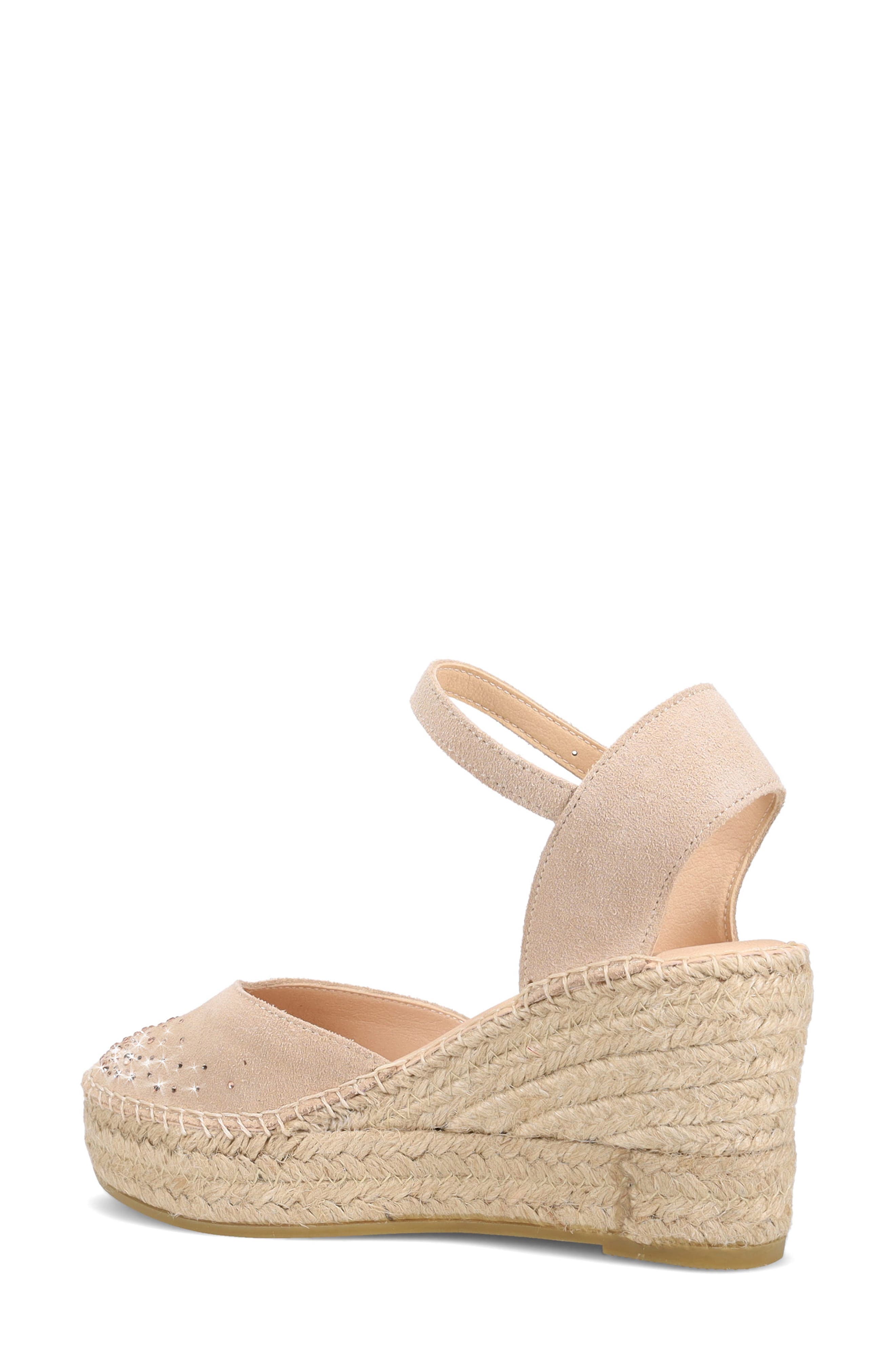 Ron White Breeza Wedge Sandal, Alternate, color, Oyster
