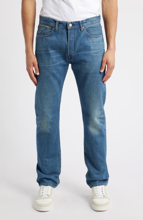 Straight Leg Jeans (Spring Rinse)