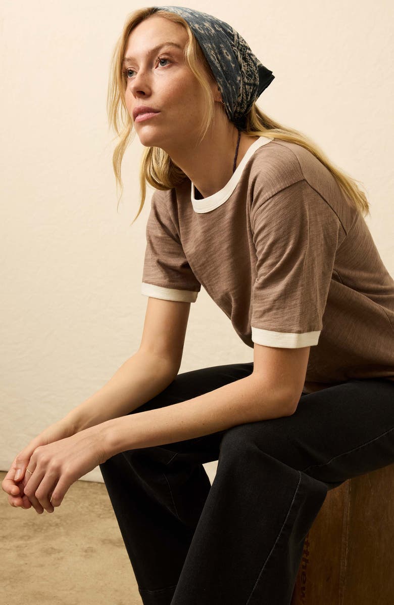 Faherty Sunwashed Slub Camp Tee, Alternate, color, 