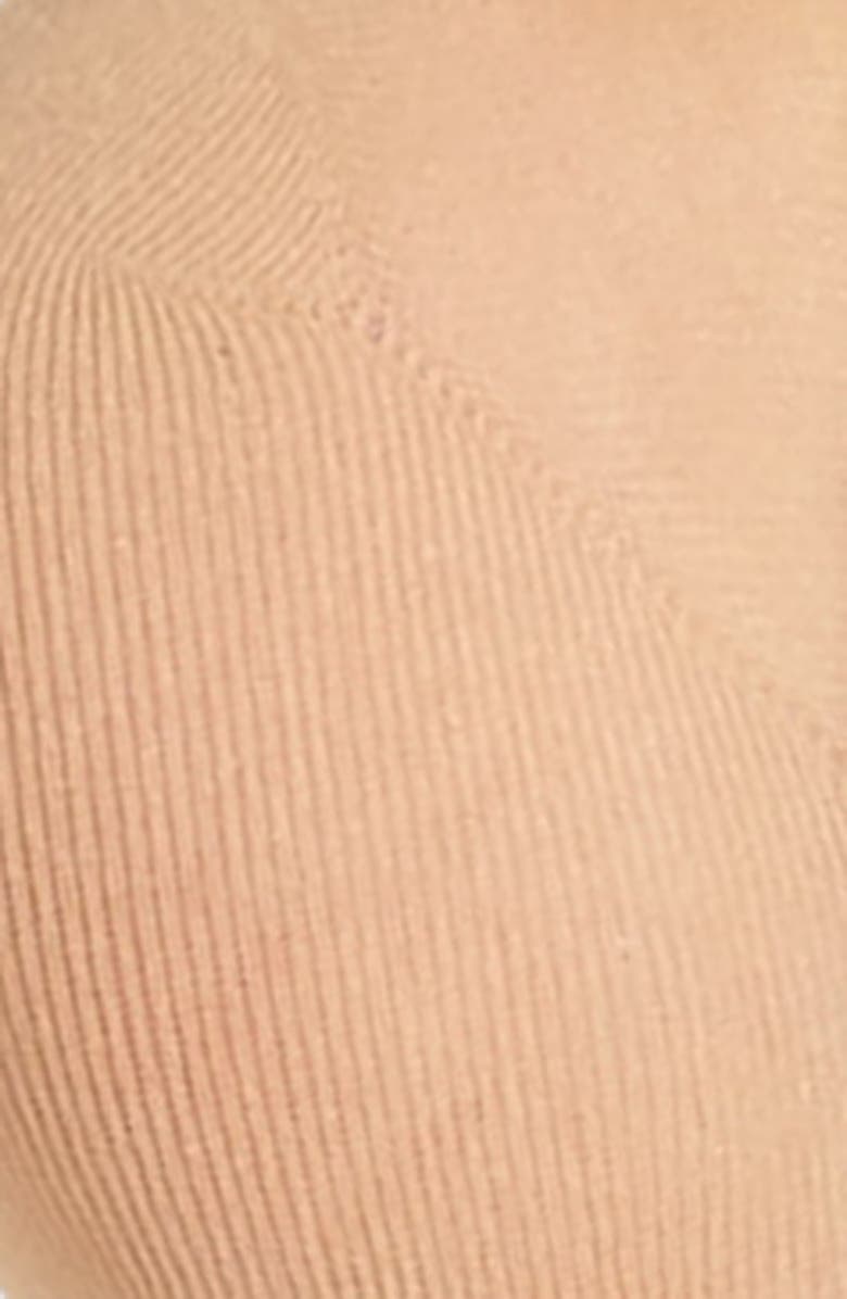 Hue No-Show Socks, Alternate, color, Cream