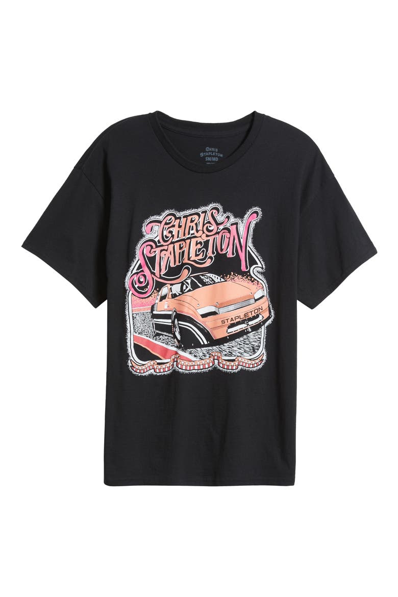 Chris Stapleton Cotton Graphic T-Shirt, Alternate, color, BLACK