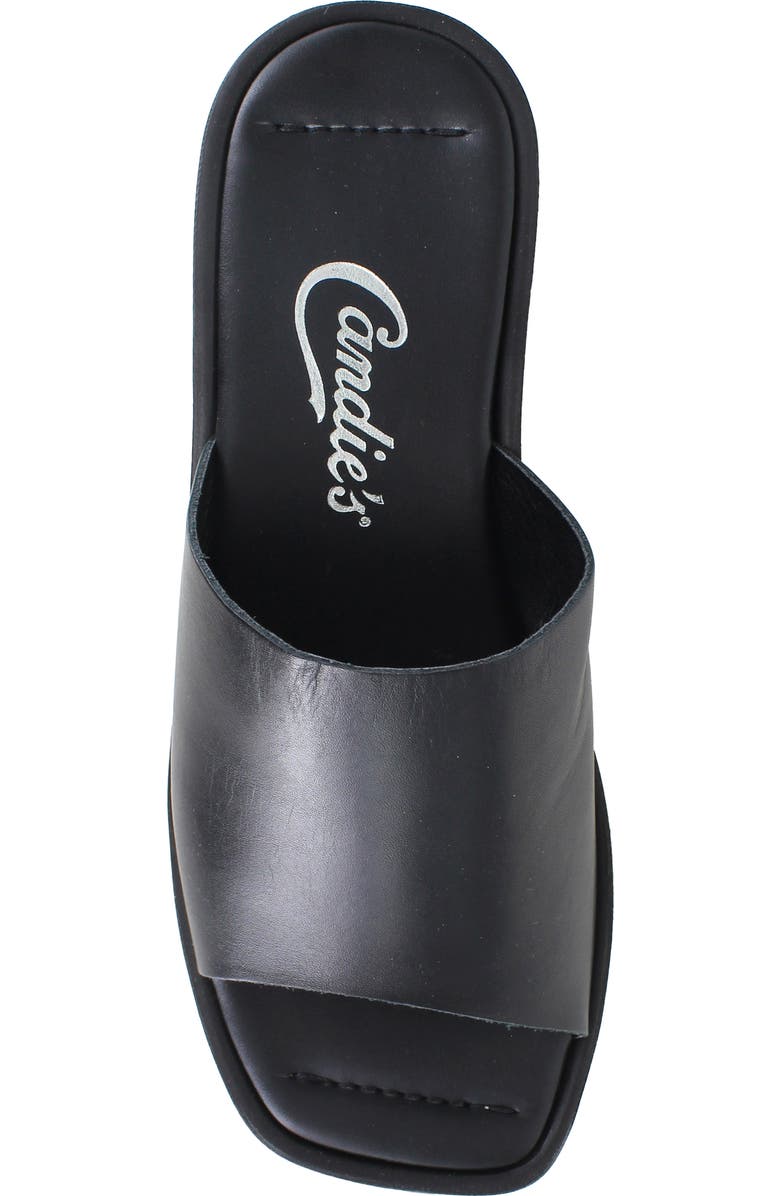 Candie's Danna Platform Slide Sandal, Alternate, color,