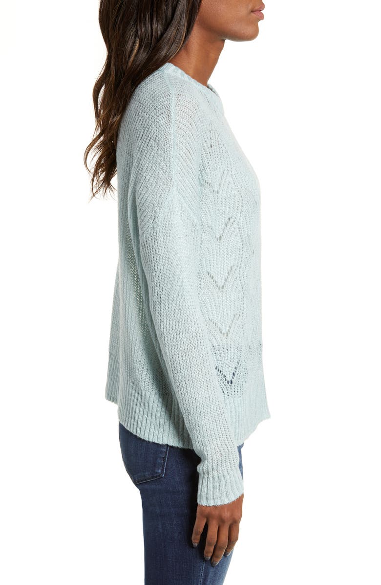 BP. Pointelle Stitch Sweater, Alternate, color,