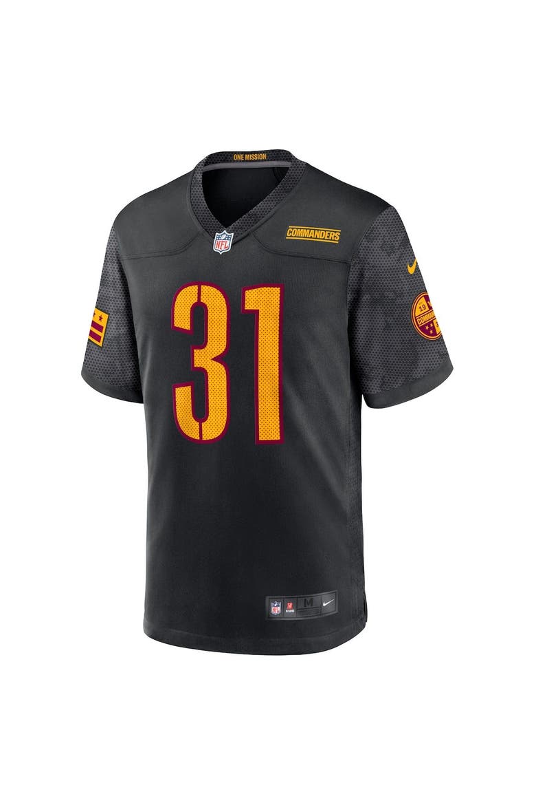 Men's Nike Kamren Curl Black Washington Commanders Alternate Game Player Jersey, Alternate, color, Black