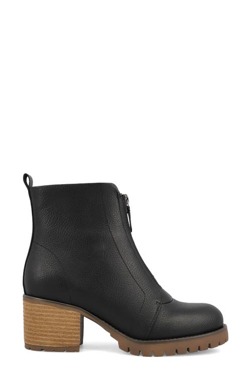 Mia Fabiola Front Zip Boot In Animal Print