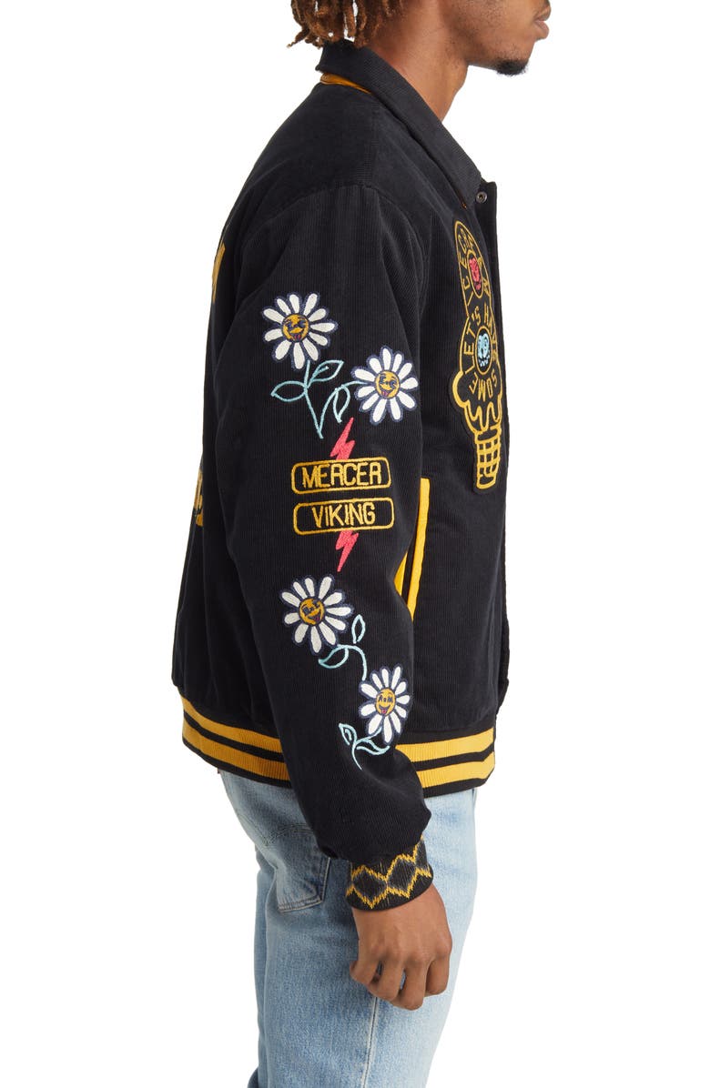 ICECREAM Team Corduroy Varsity Jacket, Alternate, color, 