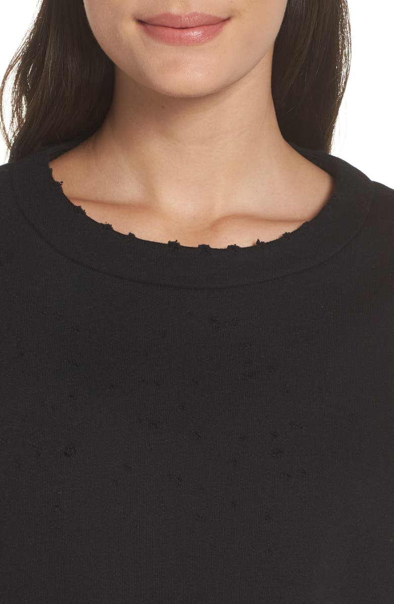 Alo Fierce Crew Pullover, Alternate, color, 