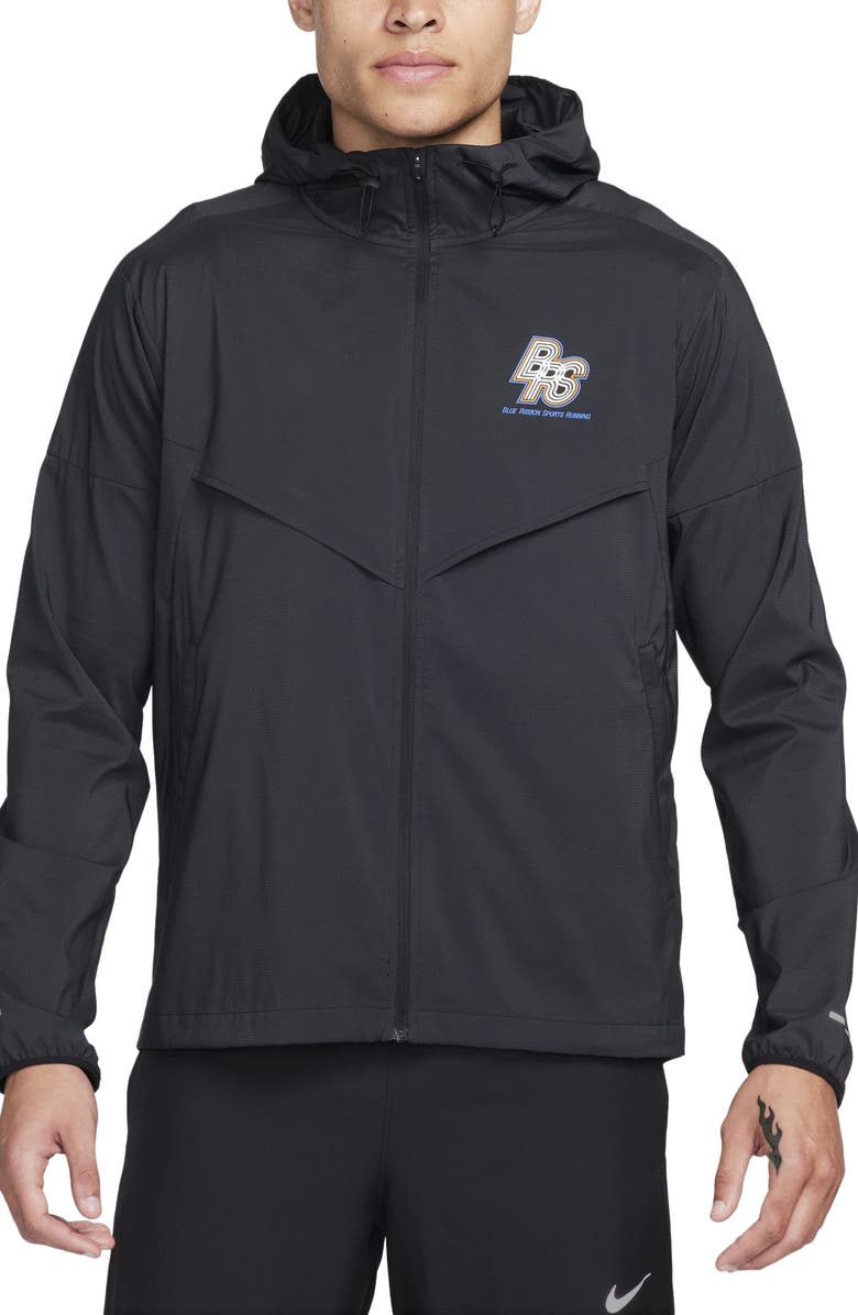 Nike Windrunner Water Repellent UPF 50+ Packable Hooded Jacket, Main, color, 