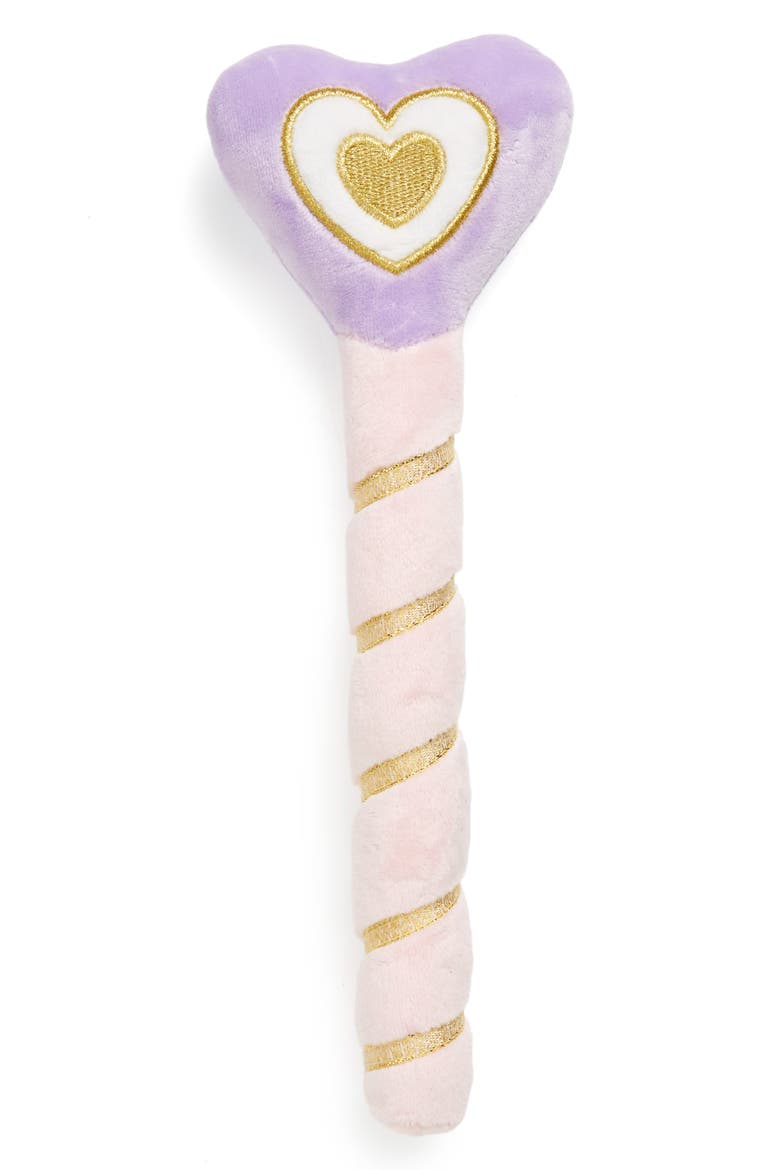 Magical Wand Plush Toy, Main, color, PINK/ PURPLE HEART