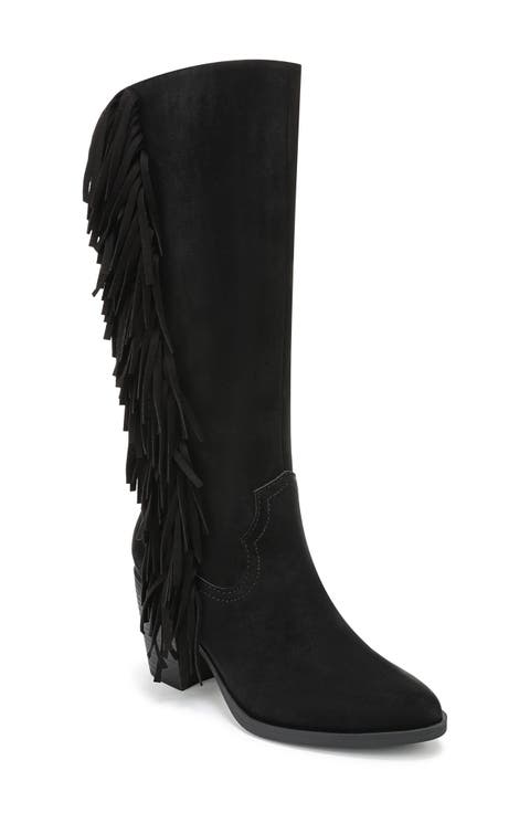Criss 2 Fringe Knee High Boot (Women)