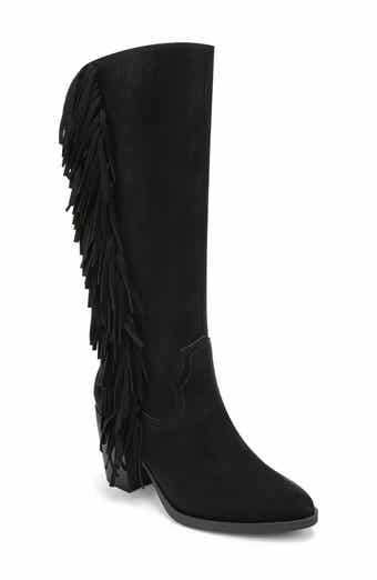 Criss 2 Fringe Knee High Boot