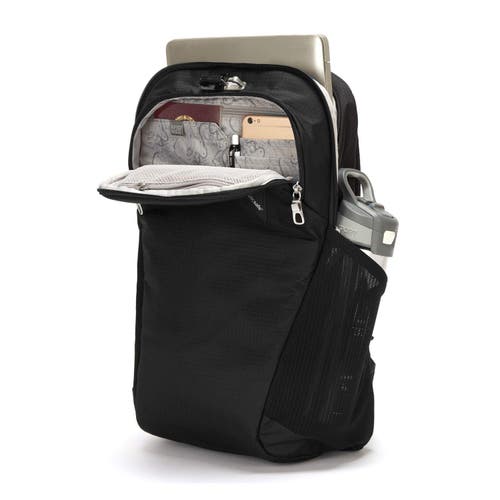 Shop Pacsafe Vibe 20 Anti-theft 20l Backpack In Jet Black
