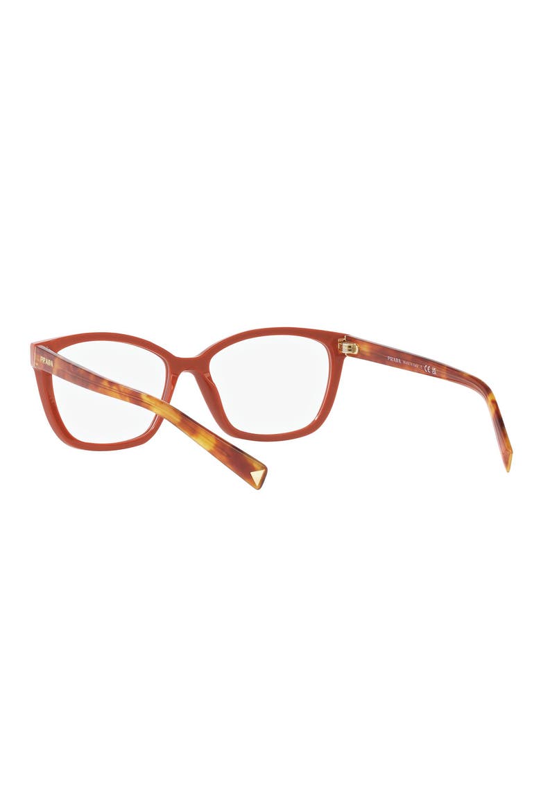 53mm Rectangular Optical Glasses, Alternate, color, RED