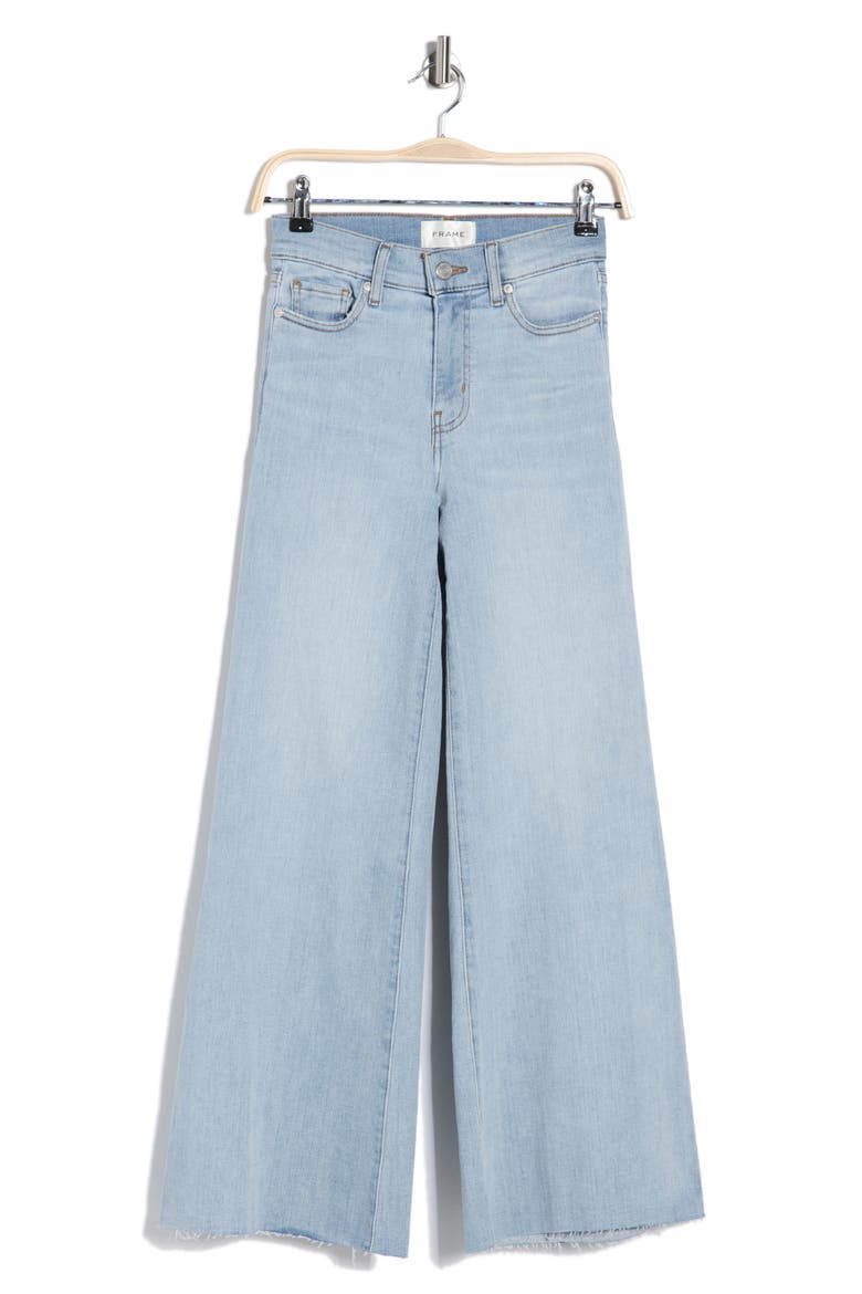 Palazzo Crop Cutoff Jeans, Alternate, color, TEMPER RAW AFTER