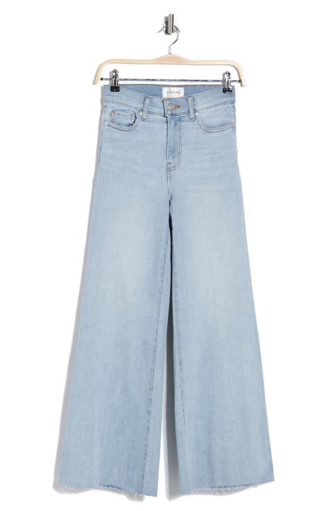 Palazzo Crop Cutoff Jeans